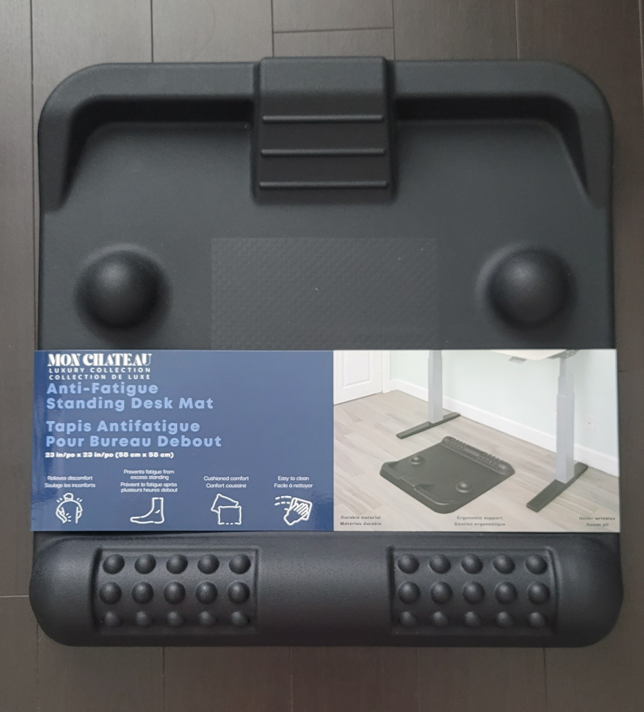 Anti-fatigue standing desk mat