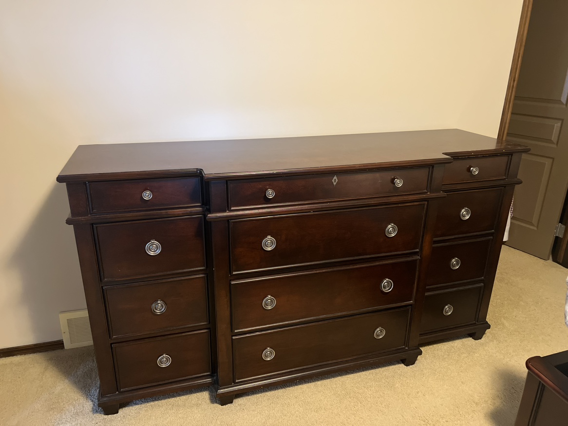 Solid wood dresser thumbnail