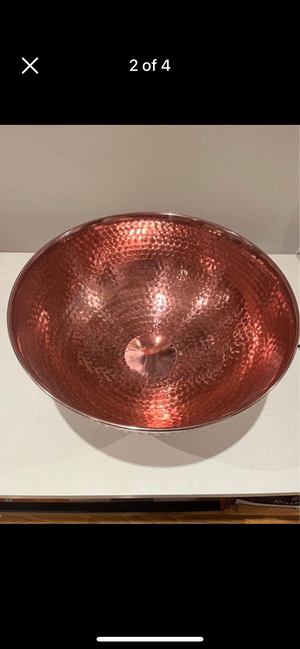 Beautiful brass bowl