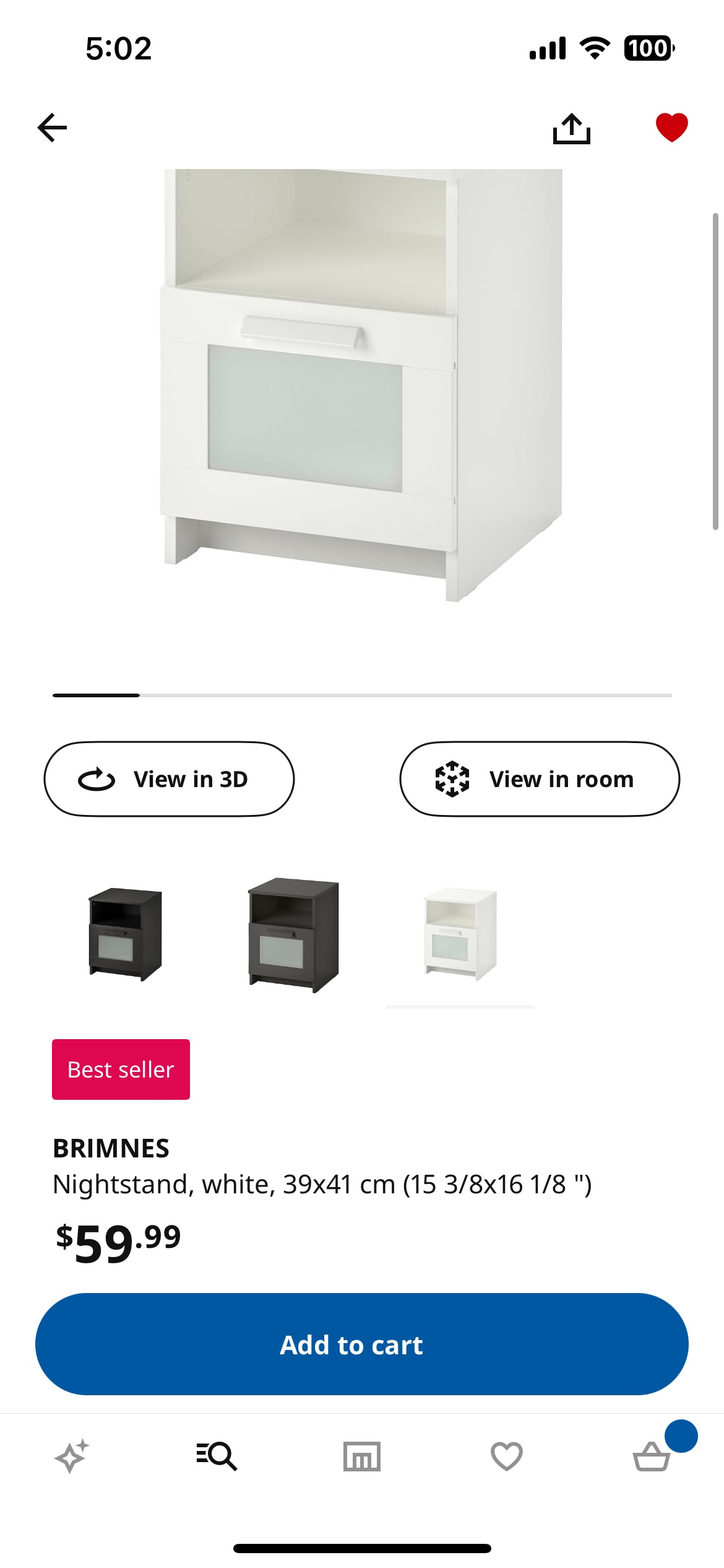 IKEA night stand