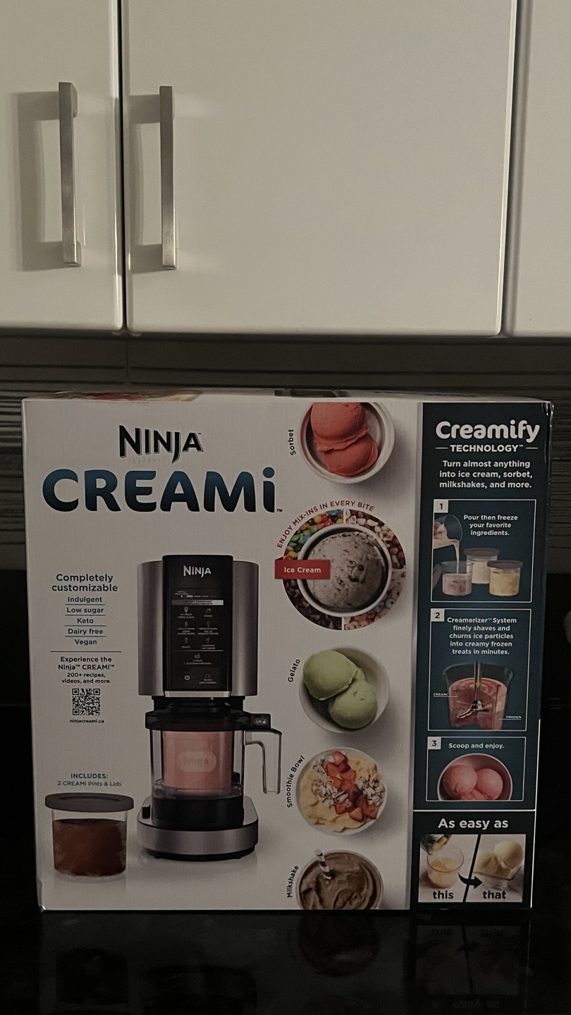 NEW Ninja Creami Ice Cream Maker thumbnail