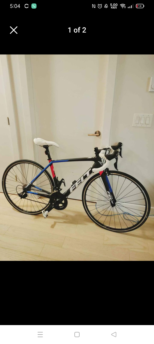 2015 FELT FR5 Carbon Fiber Road Bike