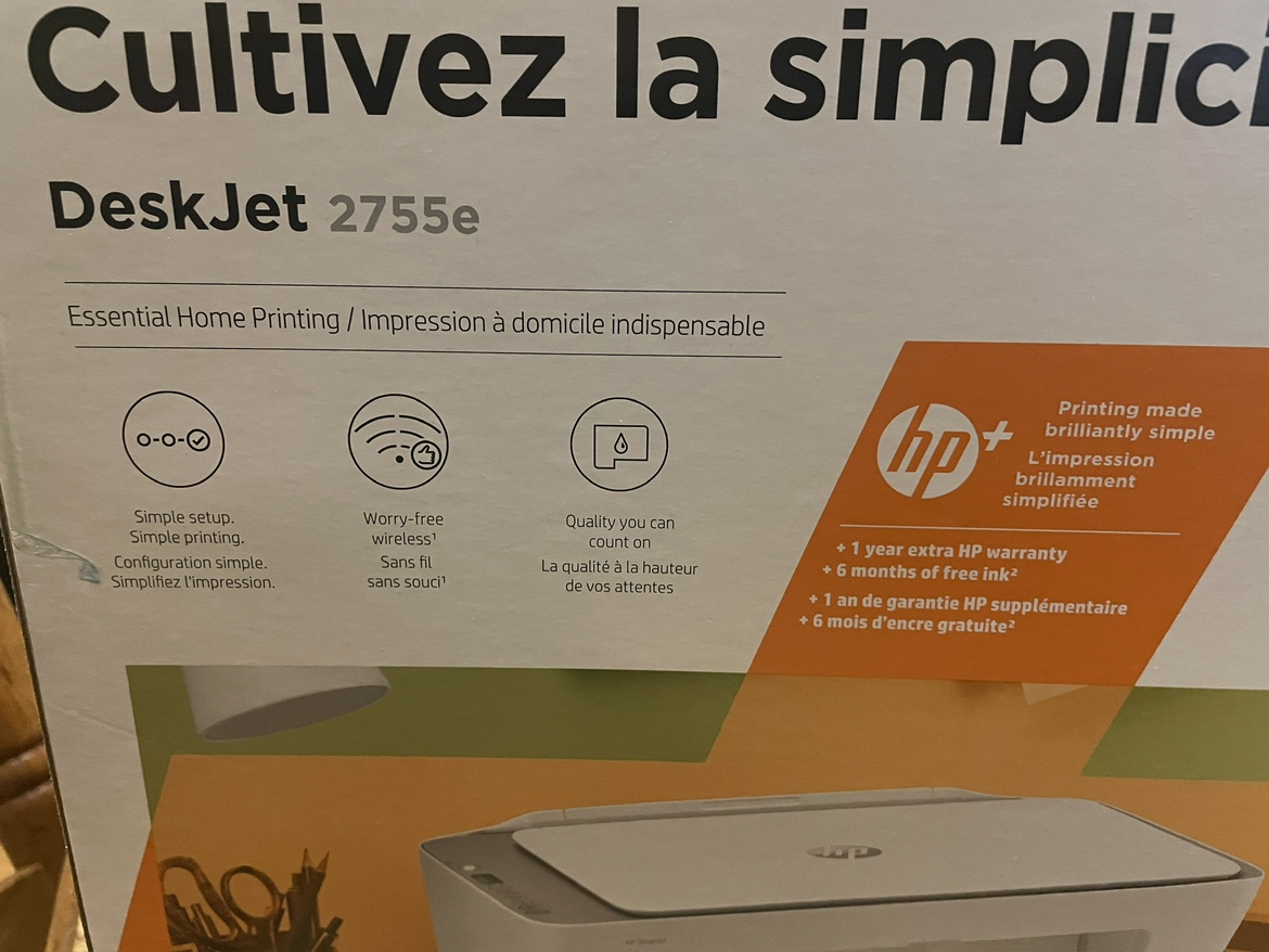 MOVE OUT SALE! HP deskjet 2755e - photo 5