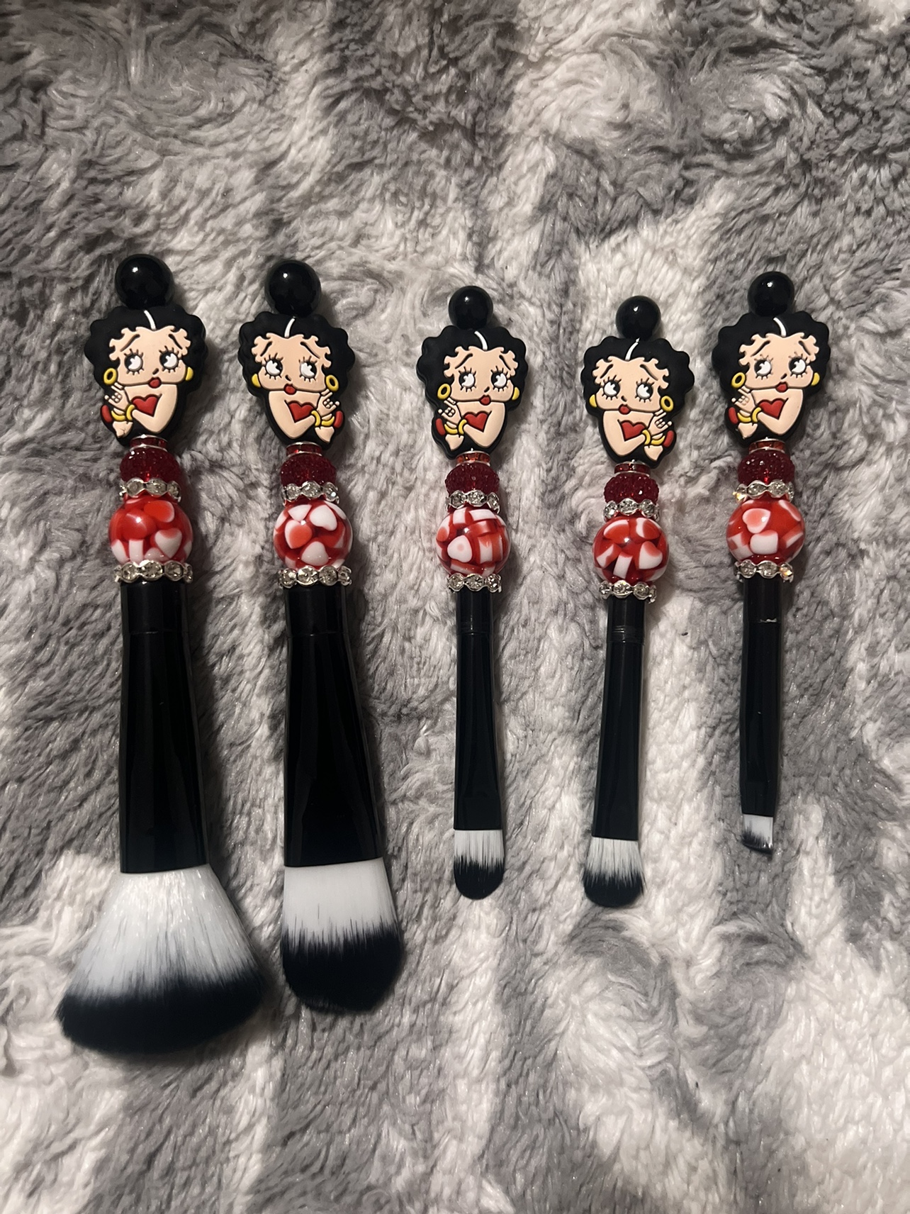 Betty Boop Makeup Brush Set - photo 2