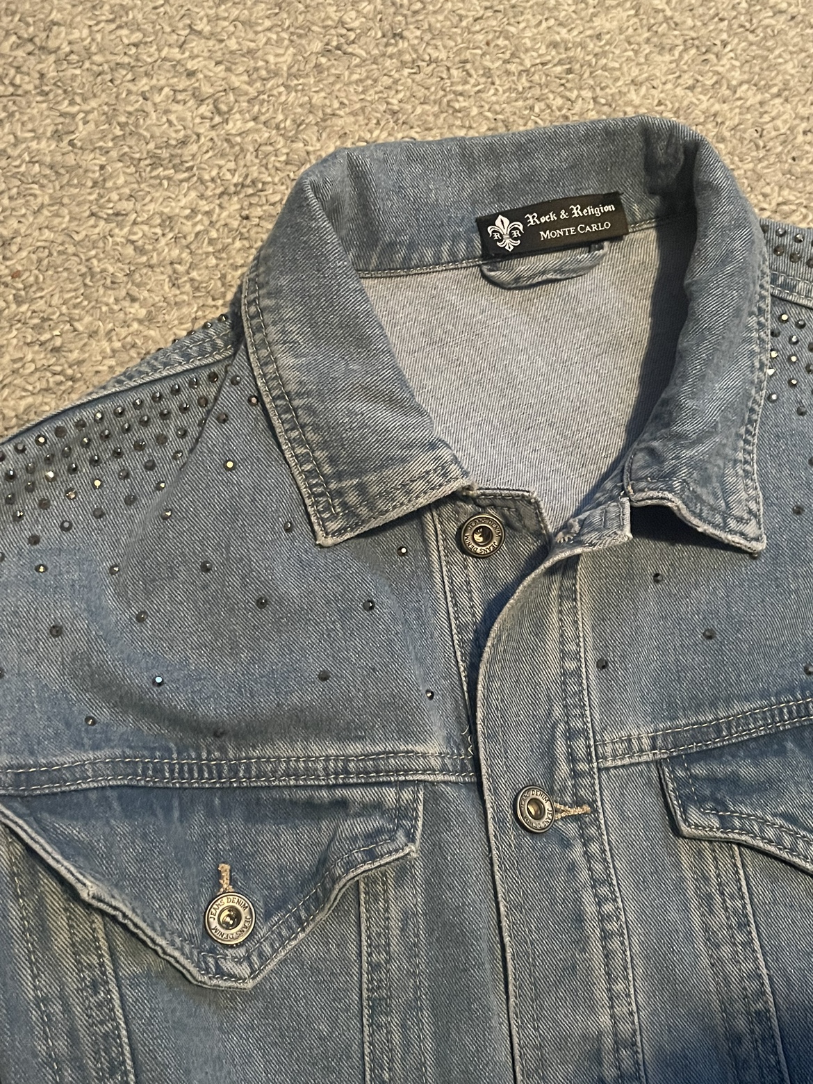 Women’s Large Jean Jacket image indicator(3)