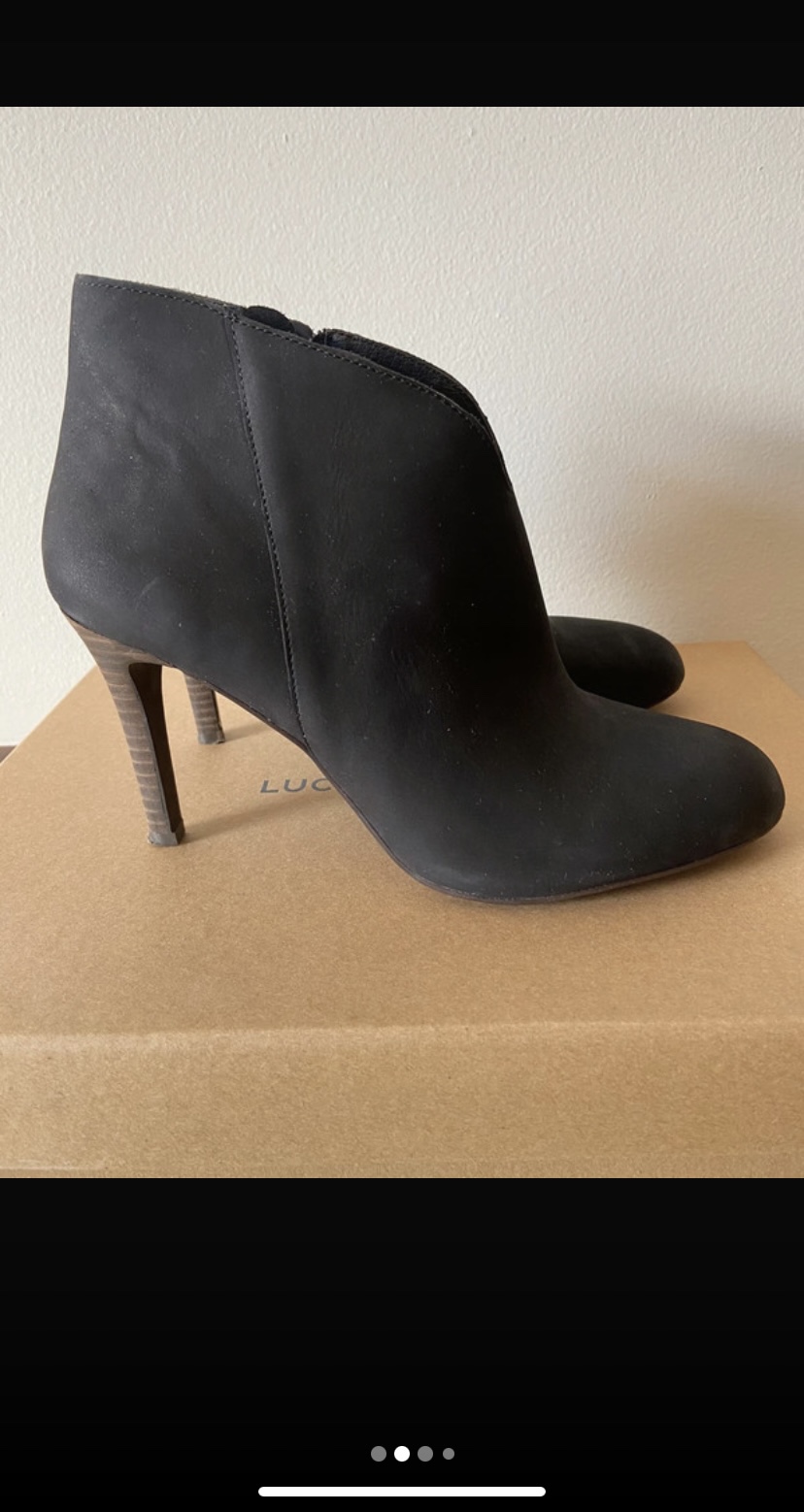 Lucky Brand High Heeled Booties size 7 - photo 2