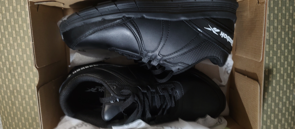 Reebok SAFETY SHOES SIZE 8 BLACK - photo 3