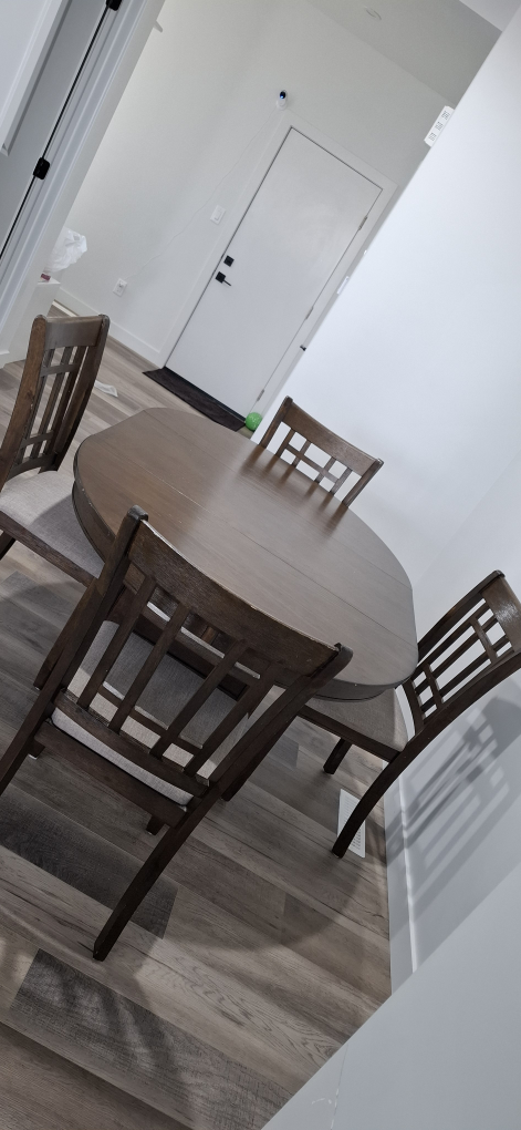 Dinning table and chairs