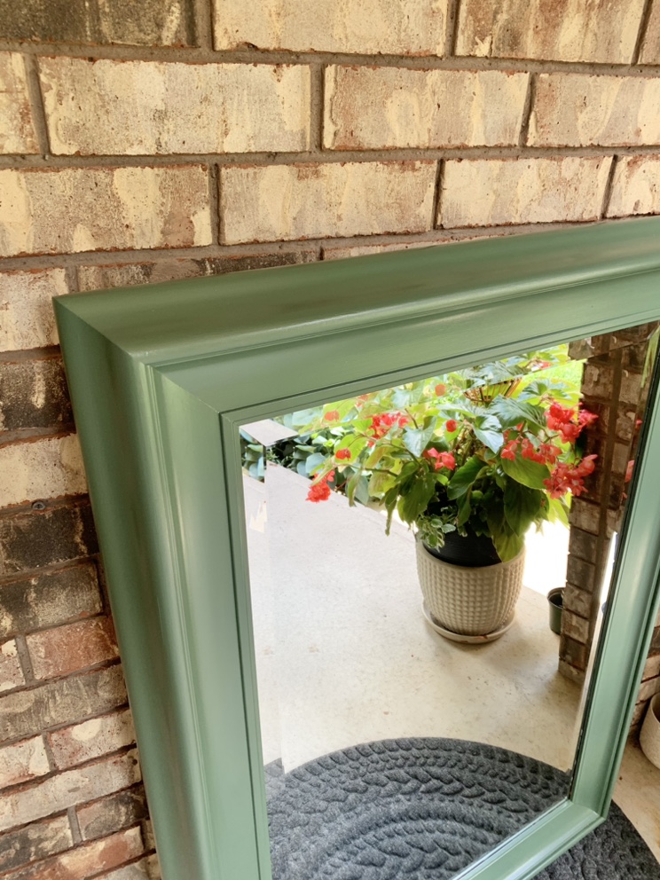 Beautiful Large Green Mirror - photo 4