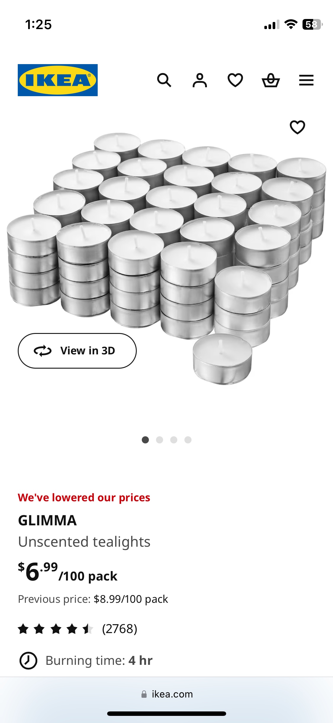 IKEA tealights x 64pc image indicator(2)