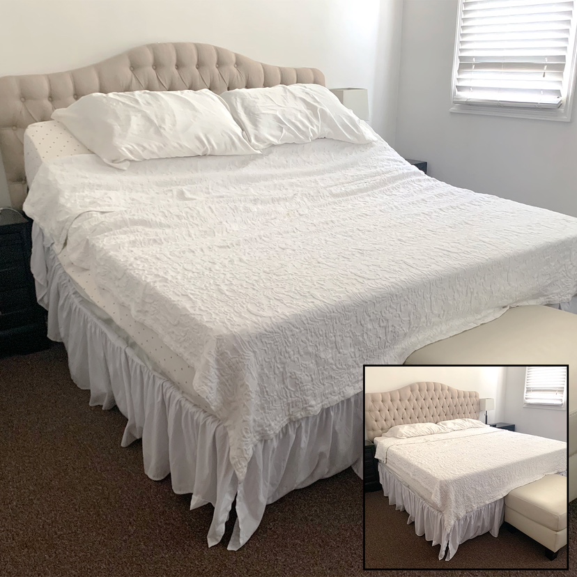 Mattress Firm Adjustable King Size Bed: Mattress + Base