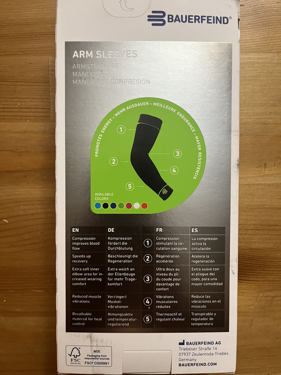 Sports Compression Sleeves - Arm image indicator(2)