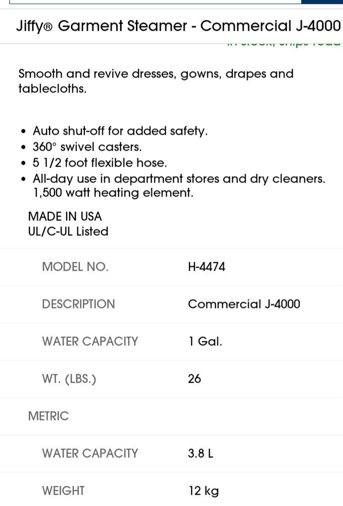 GREAT DEAL FOR POWER AND QUALITY! Heavy duty commercial steamer - photo 5