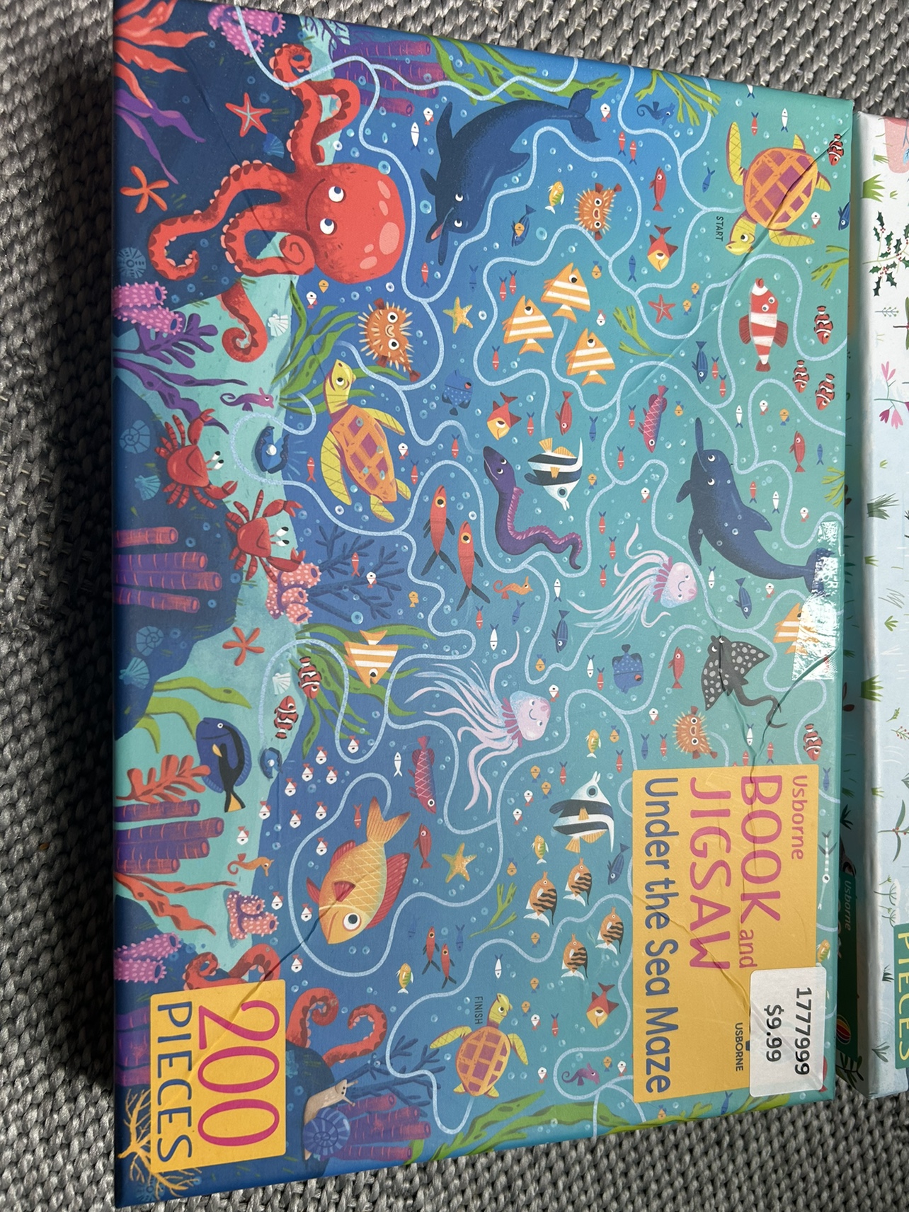 Kids puzzle small $6 each learning puzzle $10 - photo 2
