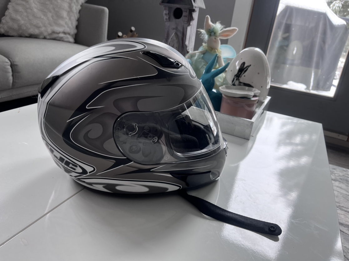 HJC AC-12 motorcycle helmet size small - photo 5