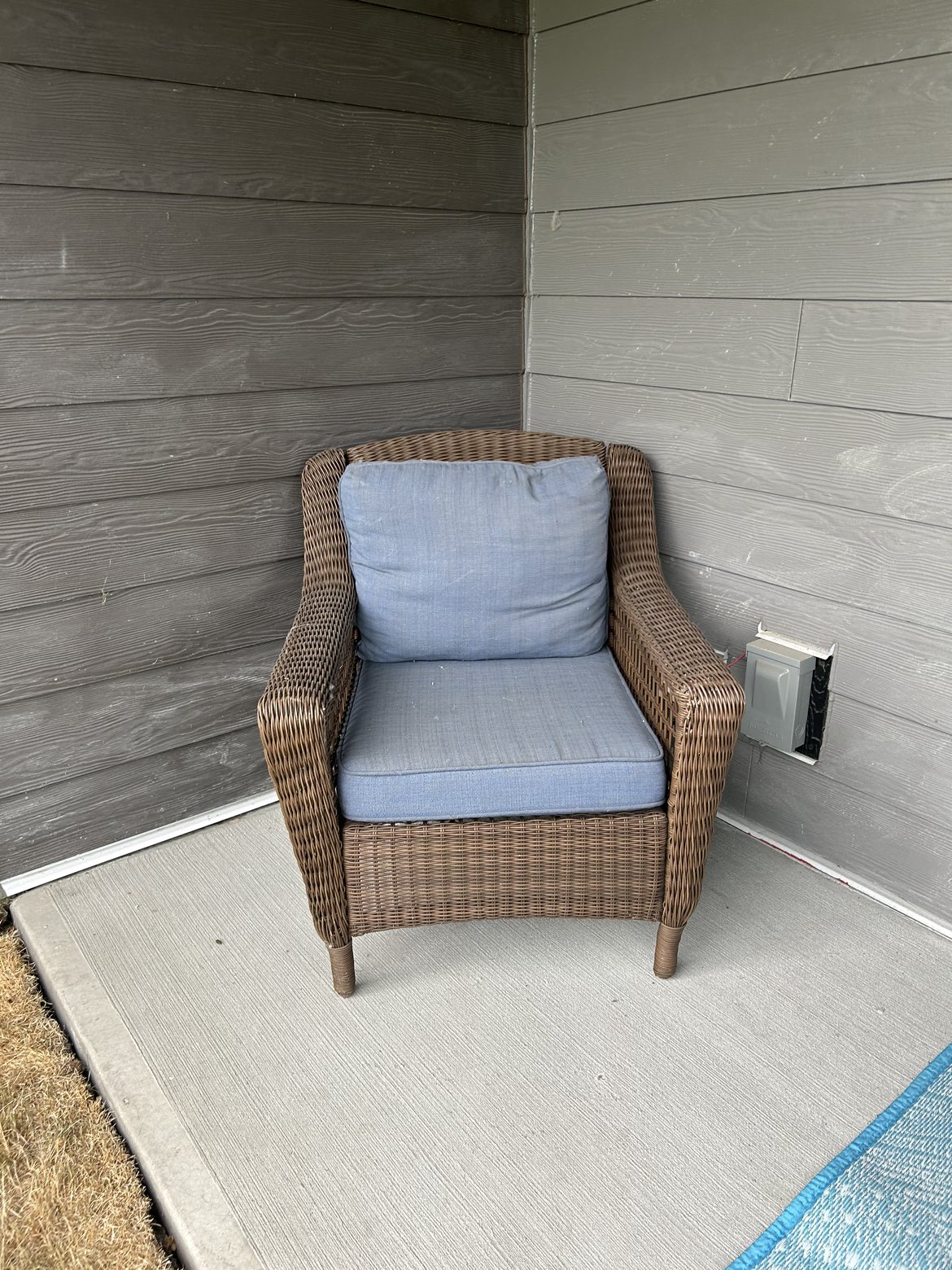 4 piece Patio wicker set - photo 4