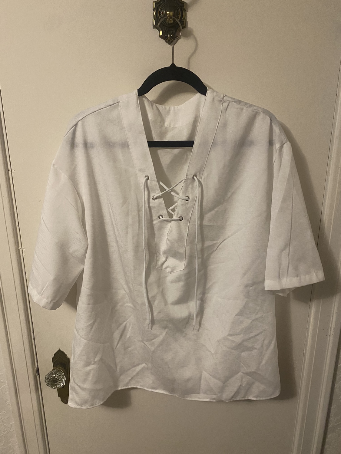 Men’s Laced Shirt Old Fashioned Design L-XL thumbnail