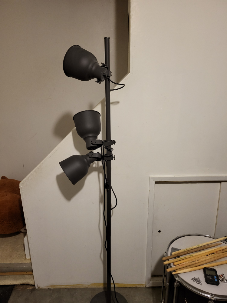 Ikea Hektar floor lamp