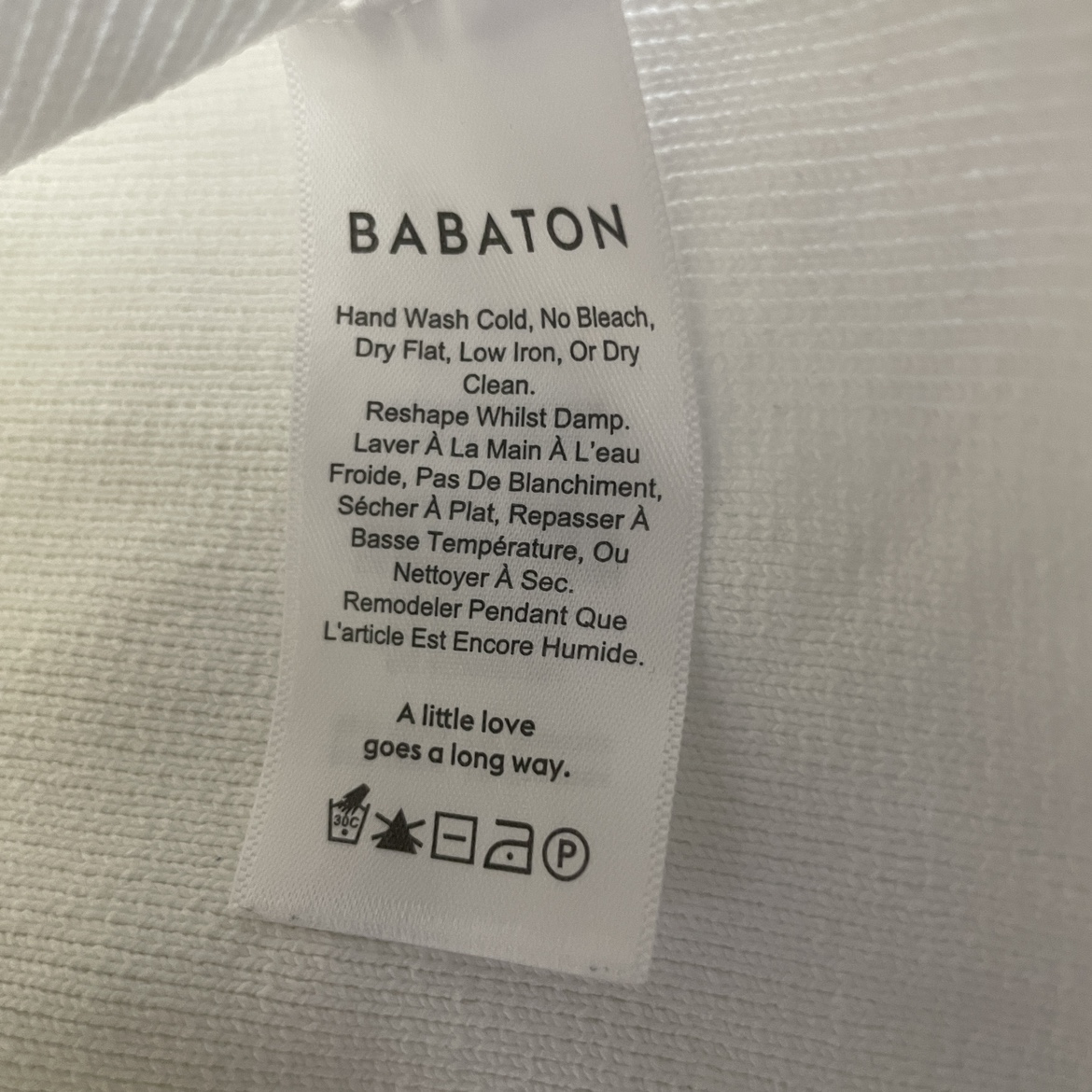 Babaton Marek off the shoulder top in white (xs) image indicator(6)