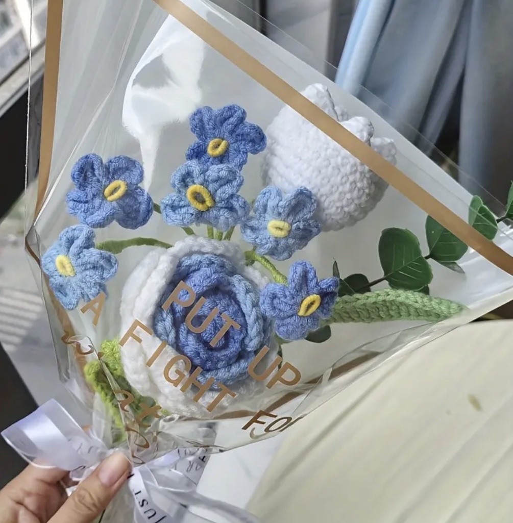 Crochet flower bouquet 💐 image indicator(2)