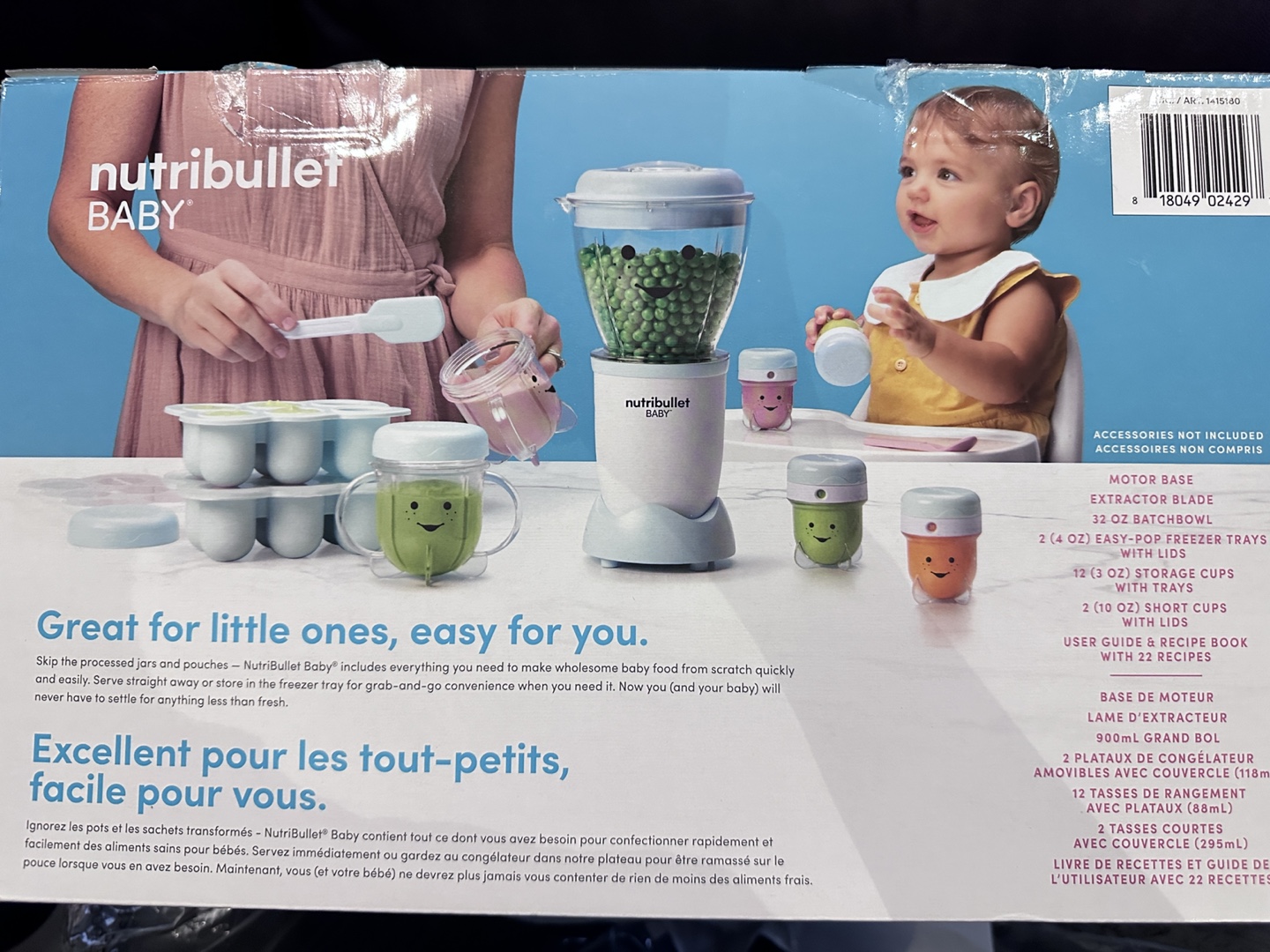 nutribullet baby complete baby food-making system - photo 2