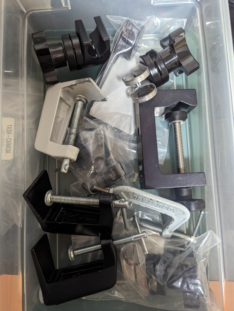 C-clamp and Mounting Equipment