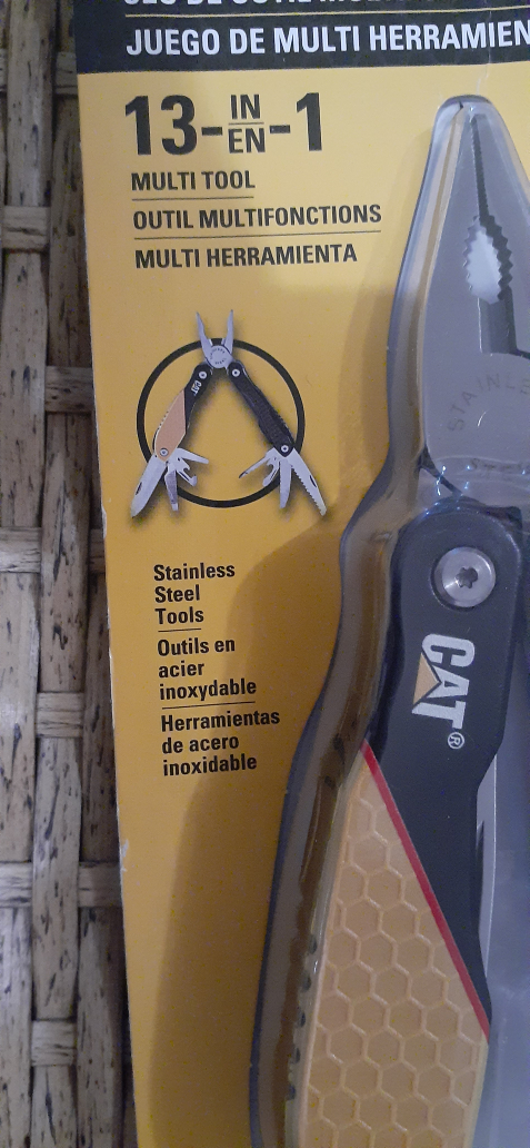 CAT.13-in-1 multi tool folding knife set - photo 3