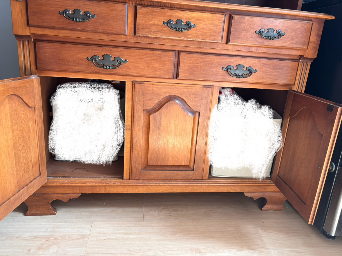 Sideboard buffet cabinet 👀MOVING SALE image indicator(5)