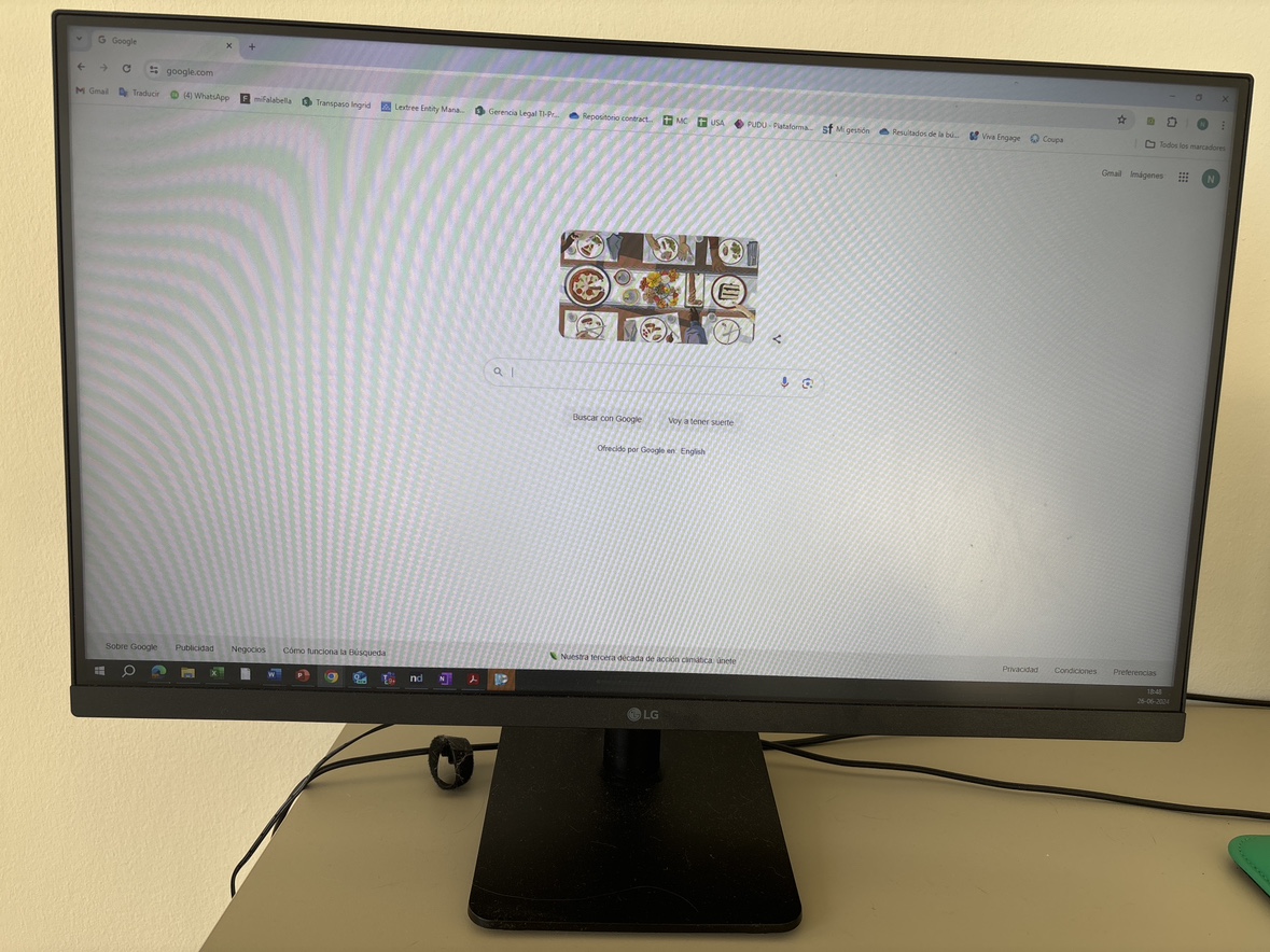 LG FHD monitor (27”)