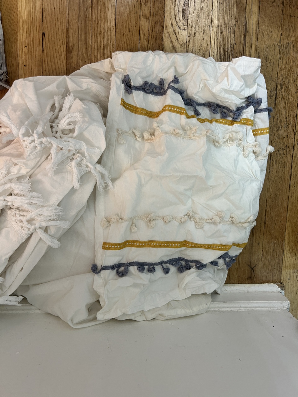 Full/Queen white Duvet #freecycle - photo 2