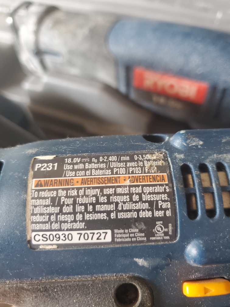 Ryobi 5 1/2" Cordless Circular Saw Recriprocating 18v Set image indicator(6)