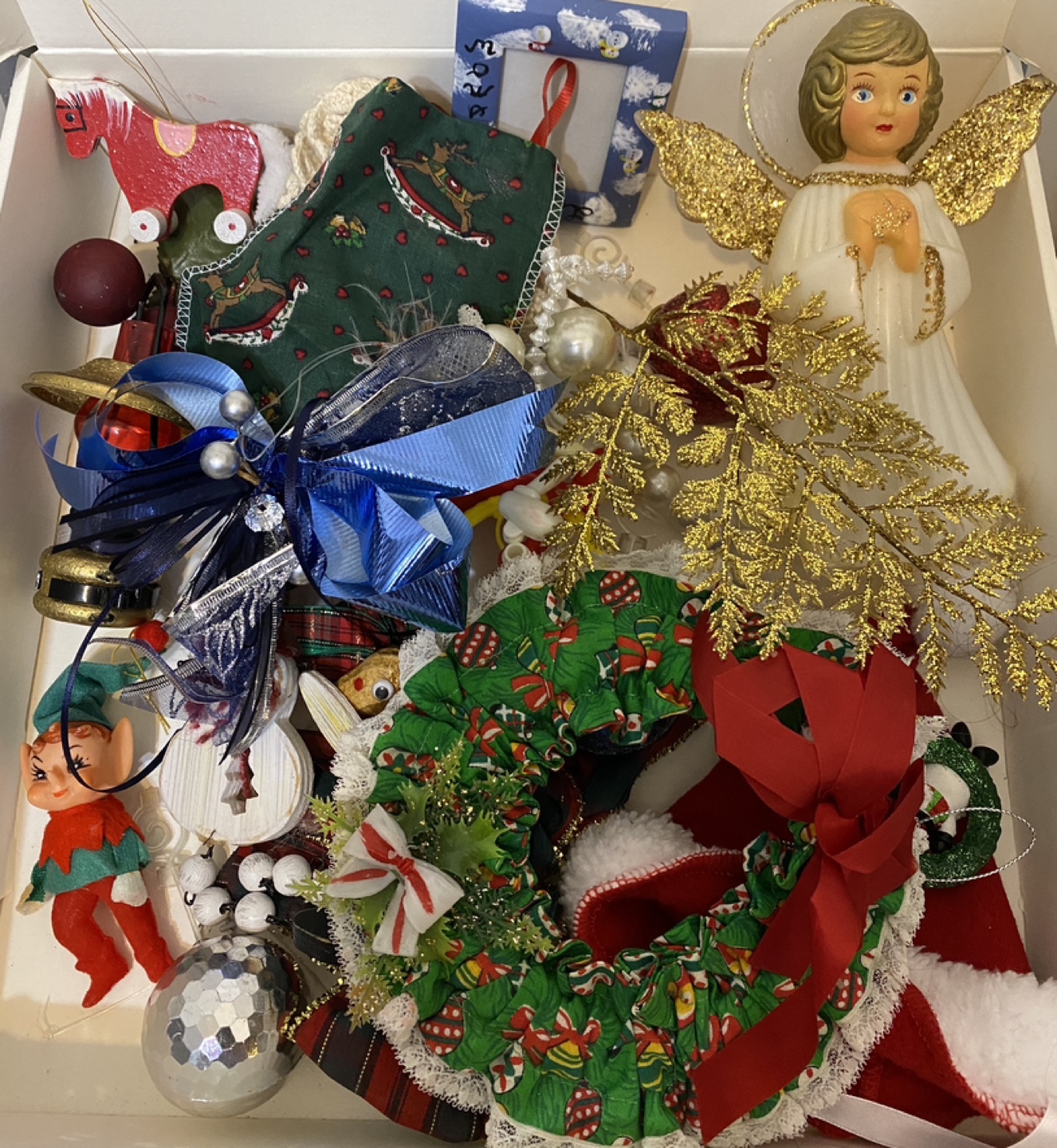 #freecycle Christmas Decorations