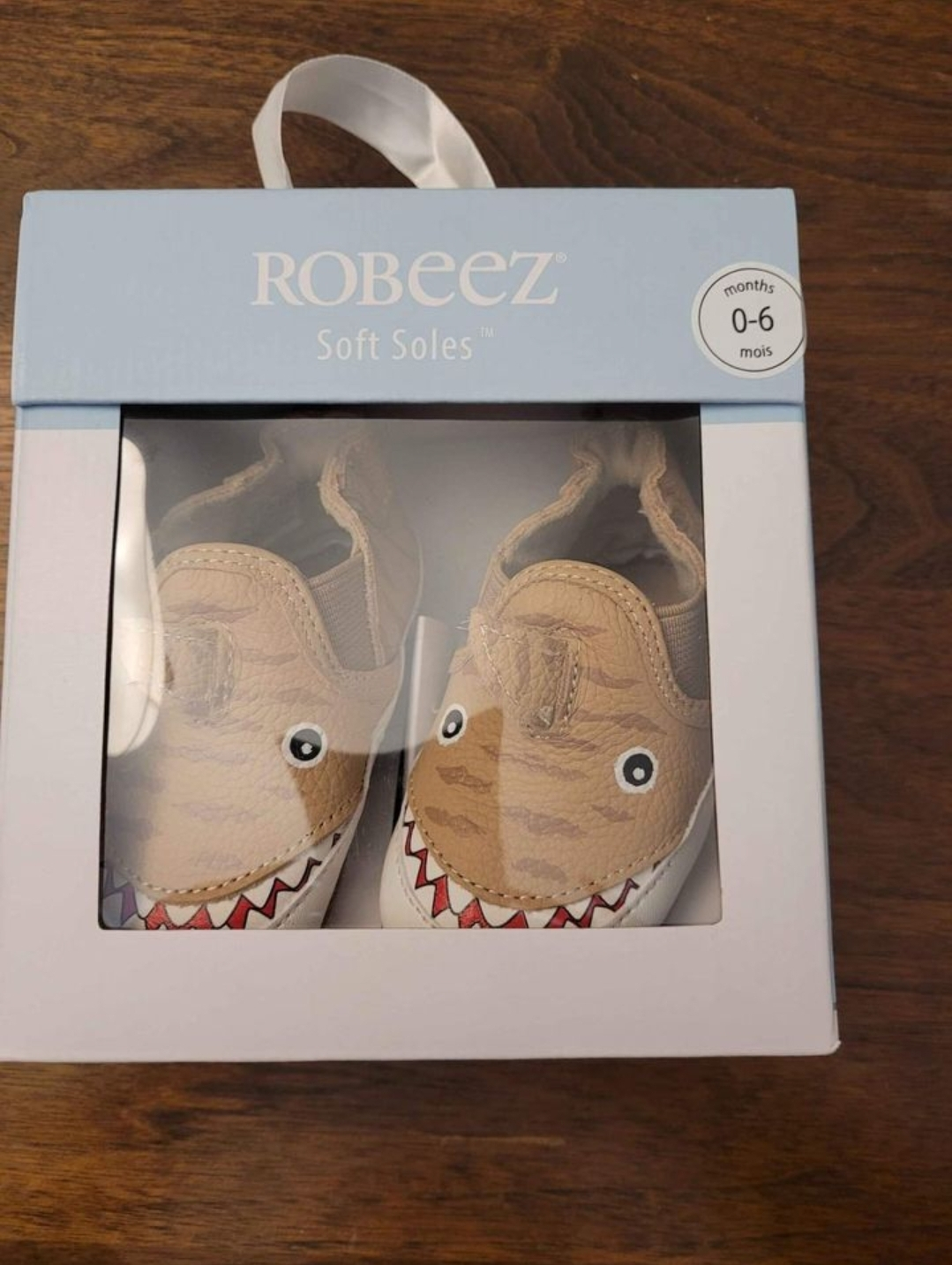 Robeez soft sole 0-6 month baby Shoes thumbnail