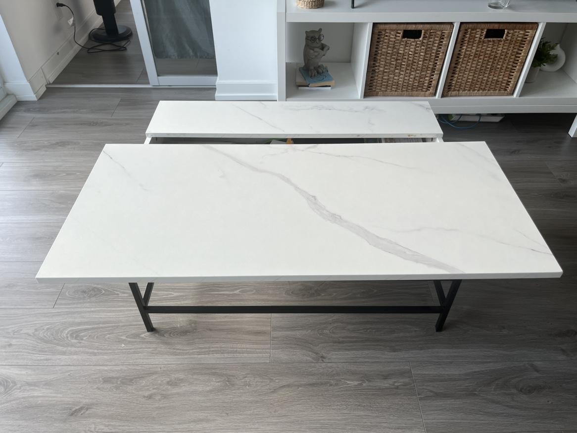 Beautiful White Coffee Table - photo 3