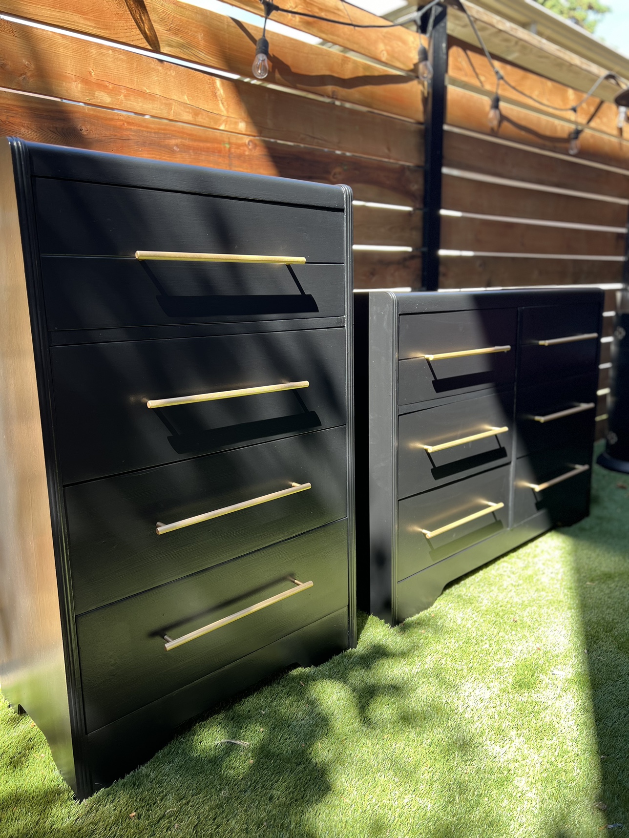 MCM Matching Waterfall Dresser Set - photo 5