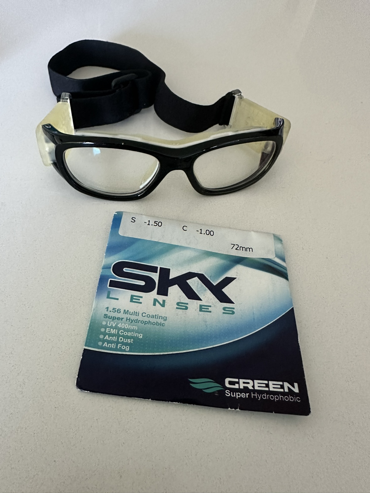 Sport prescription goggles( Anti fog and anti dust) image indicator(4)