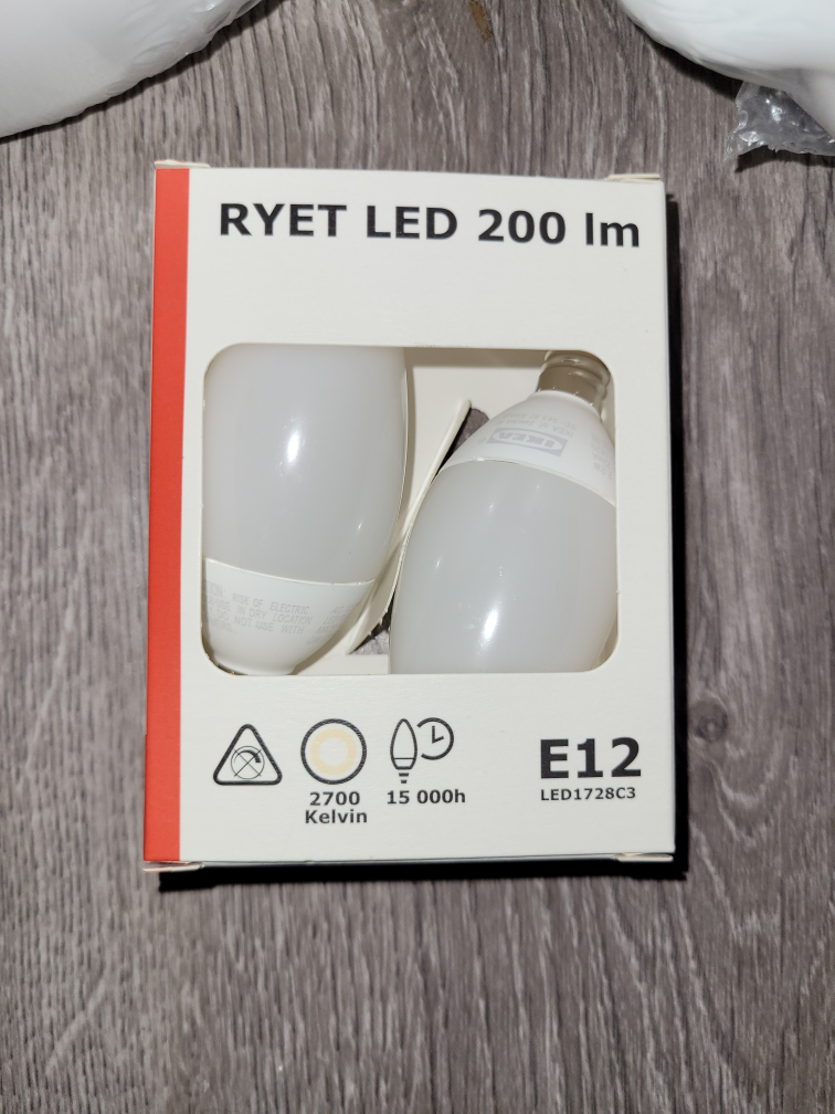 Ikea Cloud Lights (2 with 1 pack of light bulbs) 🧡 - photo 3