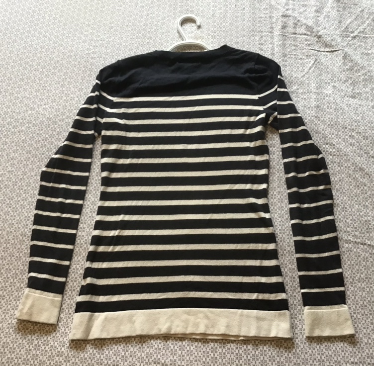 ✨✨Banana Republic Blue/Cream Sweater image indicator(3)