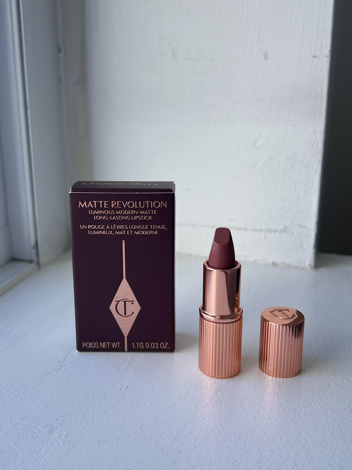 Charlotte Tilbury Pillow Talk     Medium     Mini Lipstick image indicator(3)