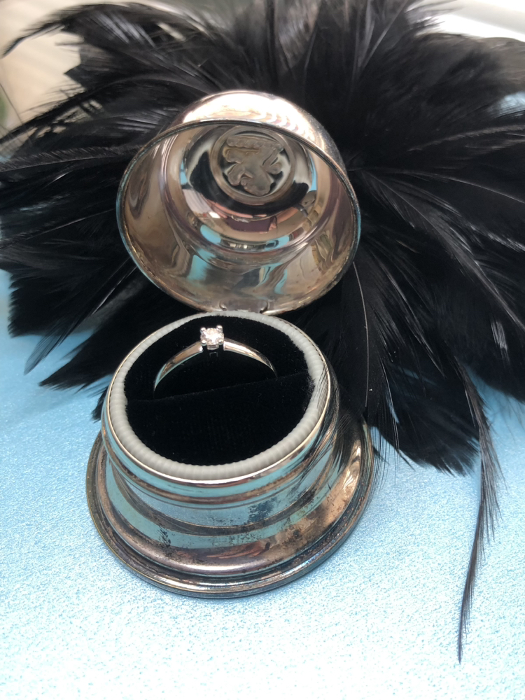 Diamond pinky ring - photo 2
