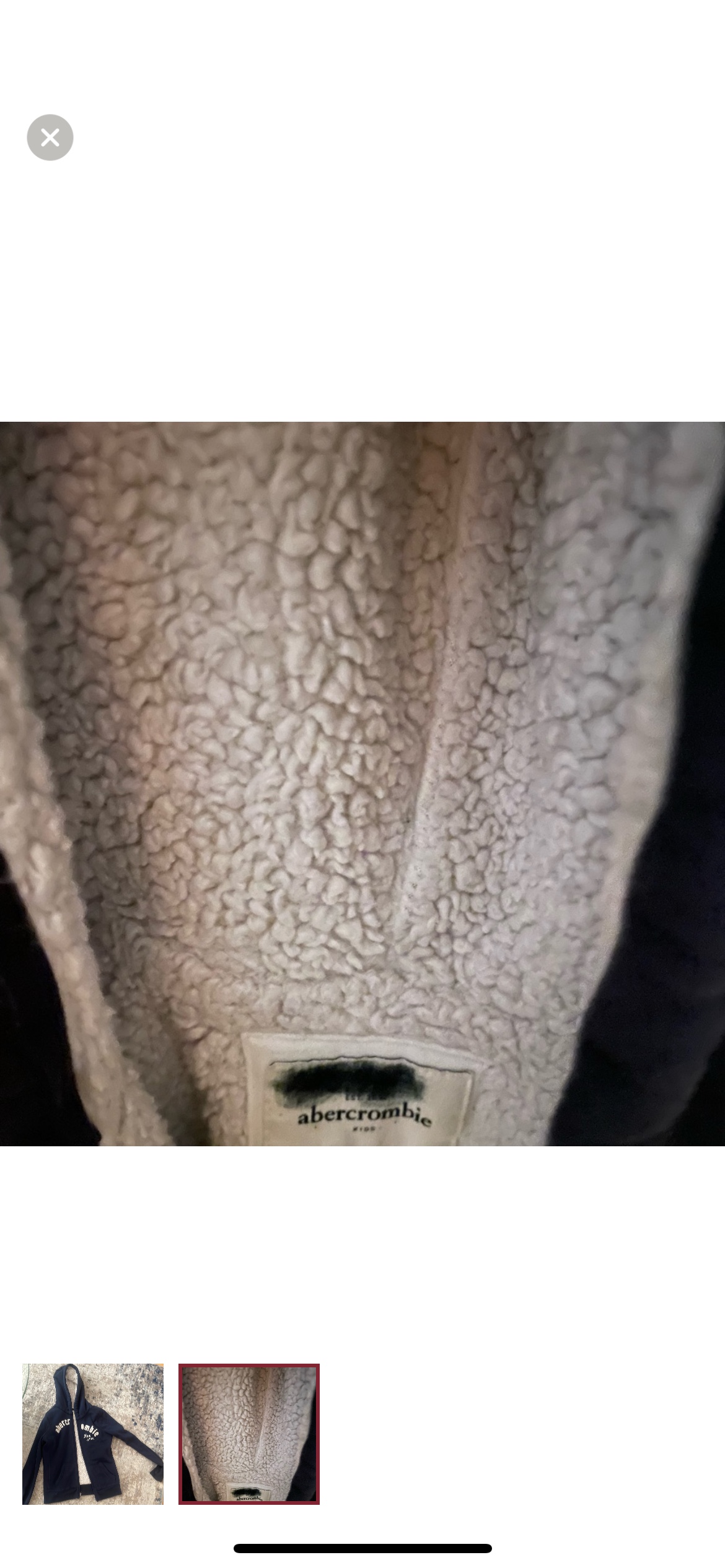 Abercrombie and fitch fleece jacket - photo 2