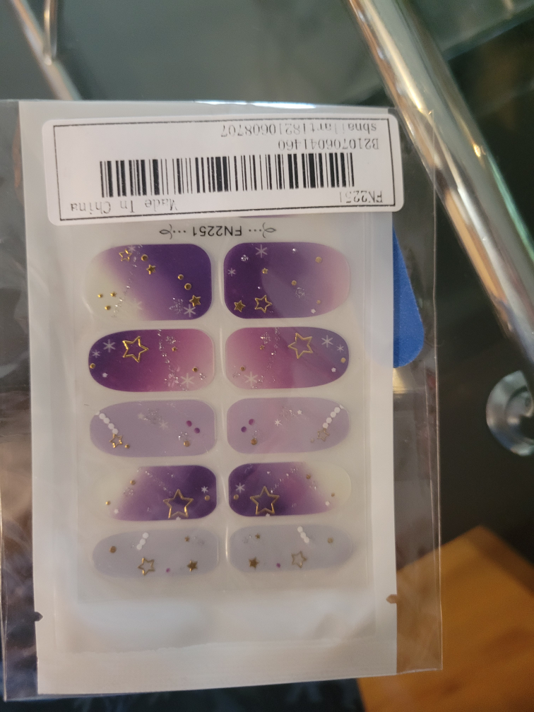 sticker for real nail