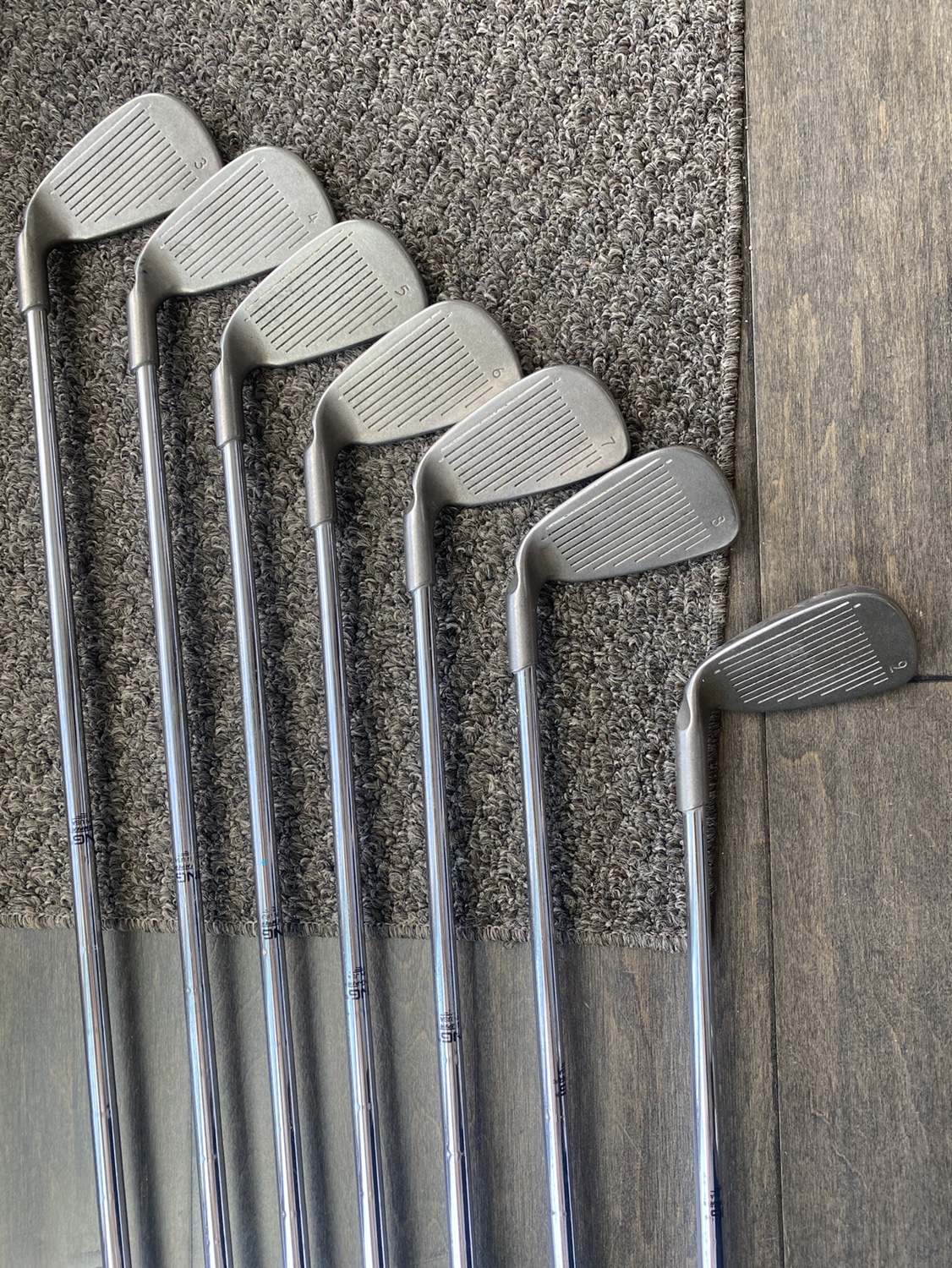 Ping i3 + Plus Iron Set 3-9 Black Dot Regular Steel RH - photo 3