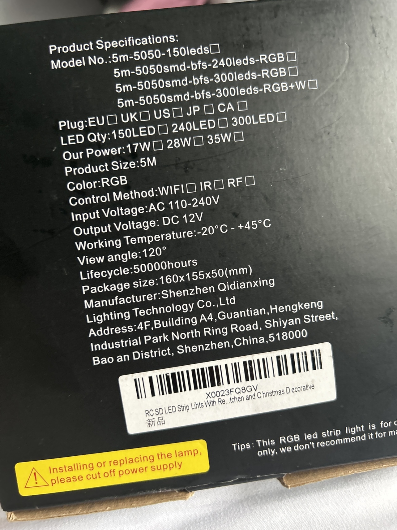 LED Strip Lights , Rusunde RGB image indicator(4)