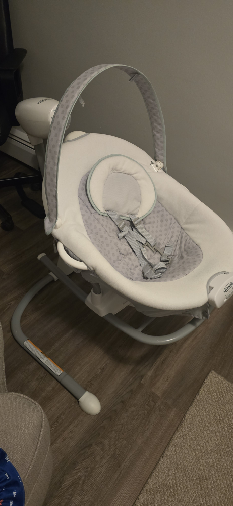 Graco rocker and swing set