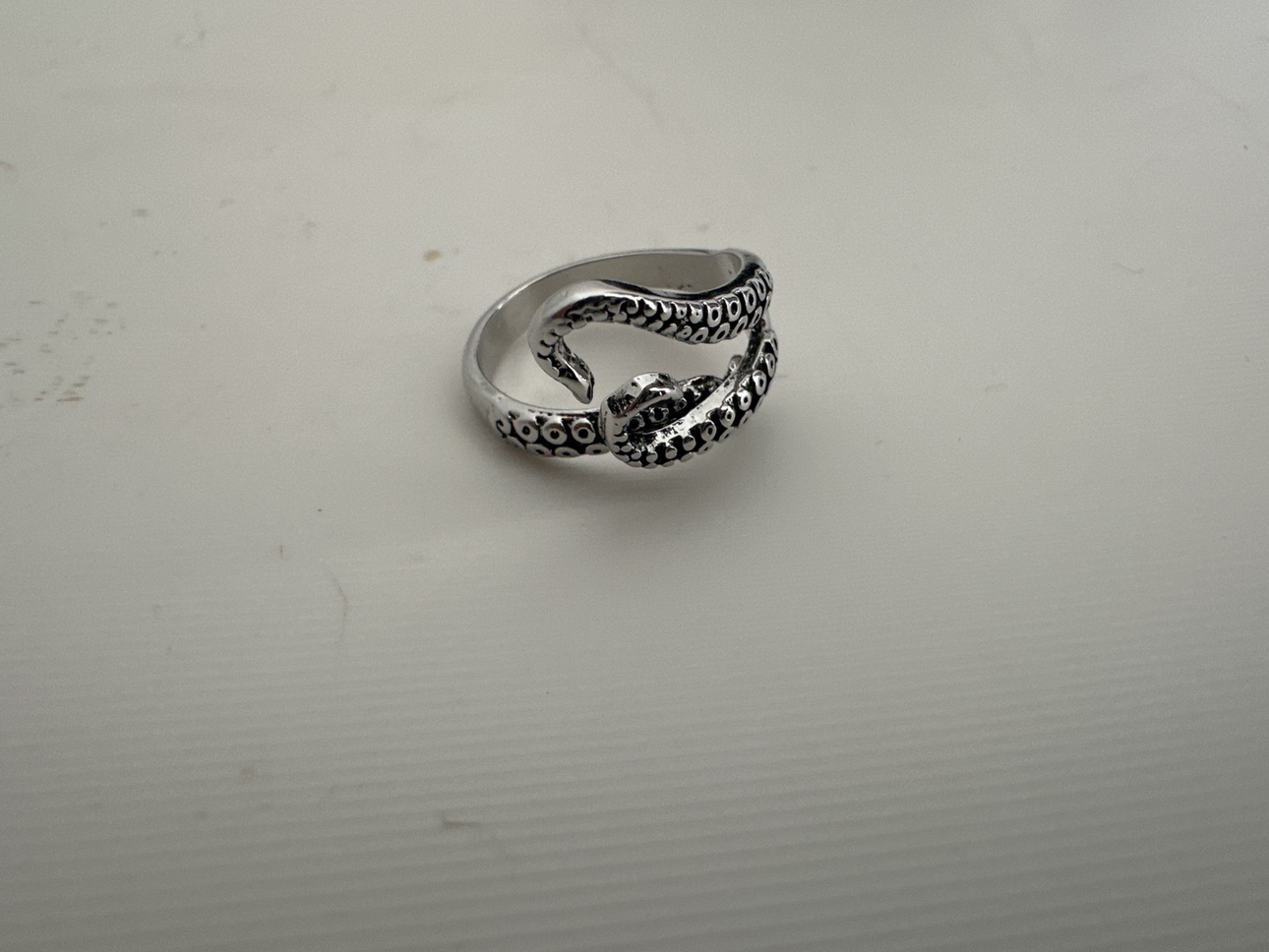 Punk snake ring thumbnail