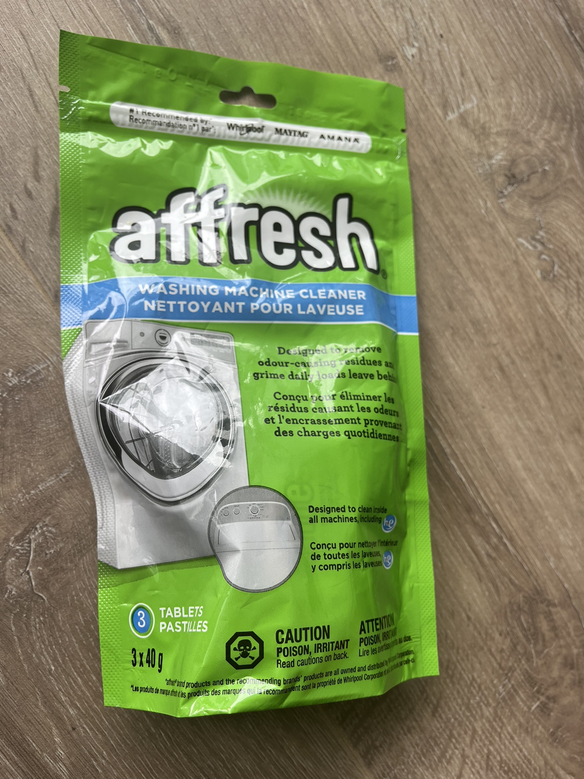 Affresh Washing Machine Cleaner Pack of 3 tablets