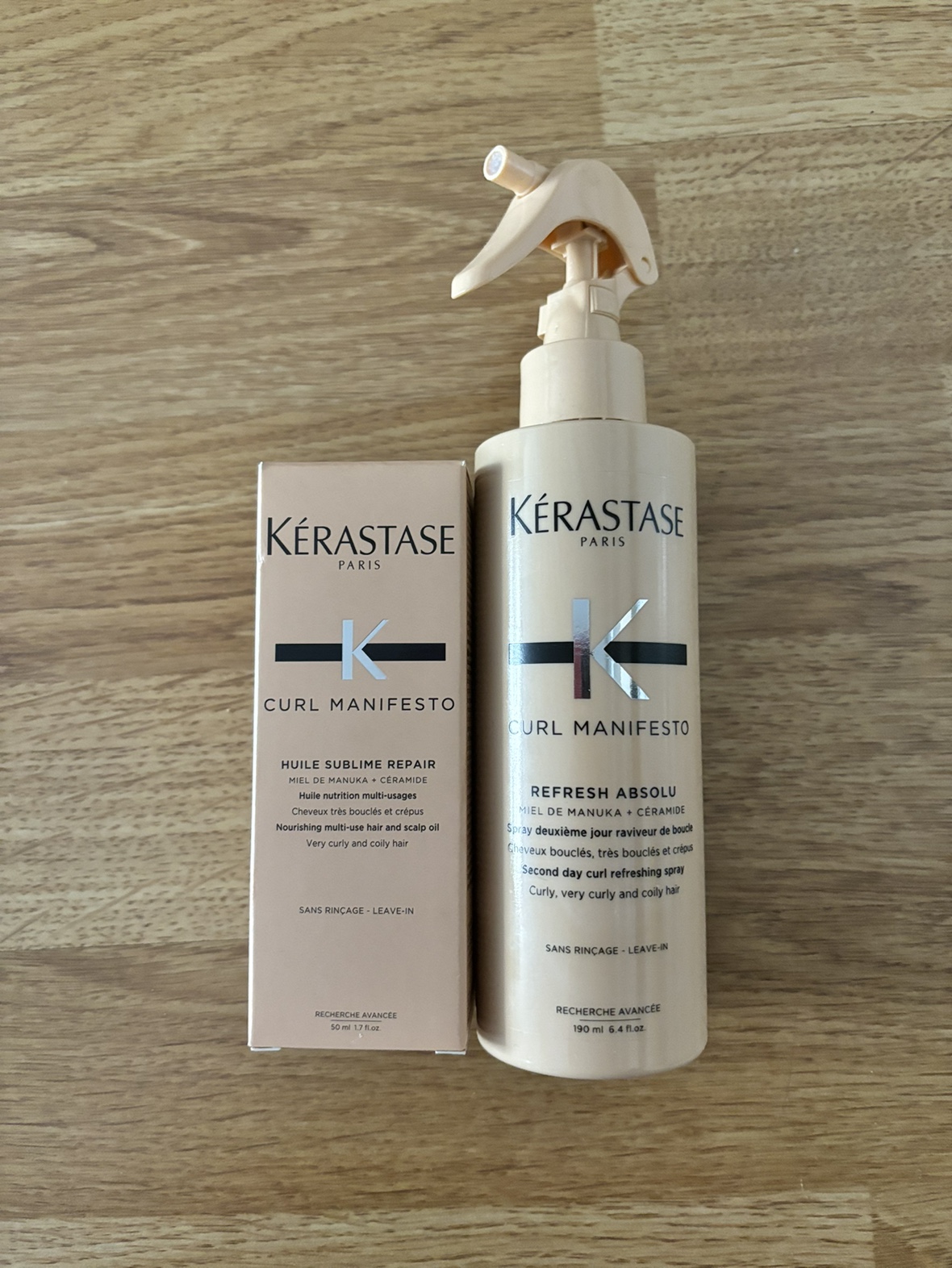 Kerastase products curl manifesto new