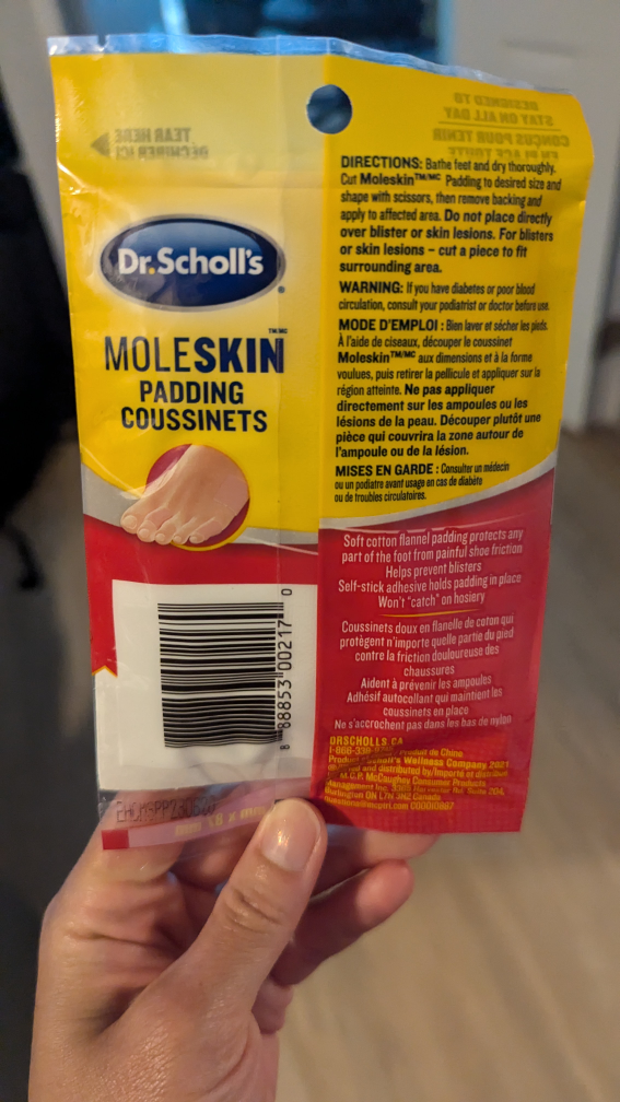 moleskin blister prevention padding image indicator(2)