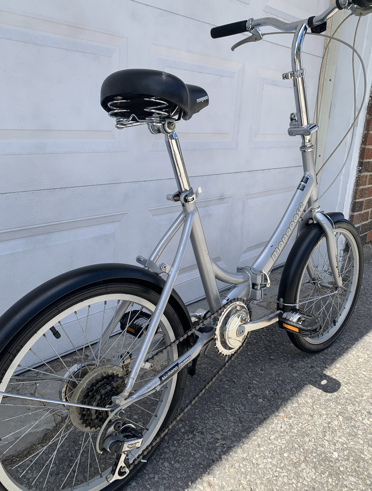 like new 20" wheel aluminum folding bike thumbnail
